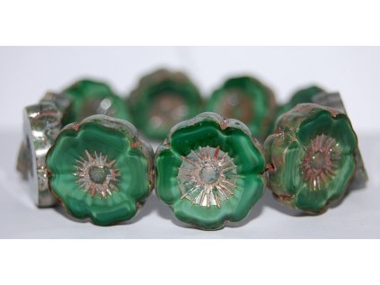 Hawaii flowers 22mm - Table cut beads
