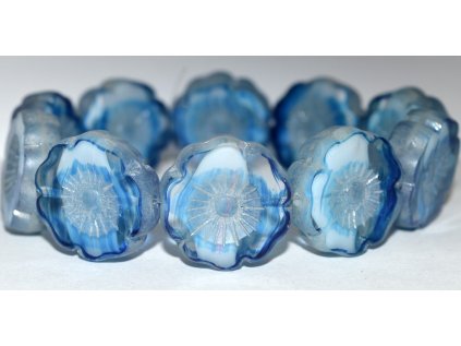 Hawaii flowers 22mm - Table cut beads