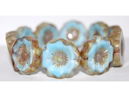 Kytky Hawai 22 mm - Ploškované perle