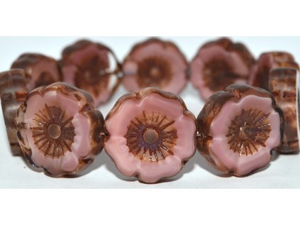 Hawaii flowers 22mm - Table cut beads