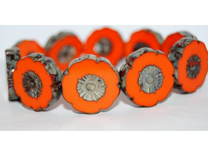 Hawaii flowers 22mm - Table cut beads