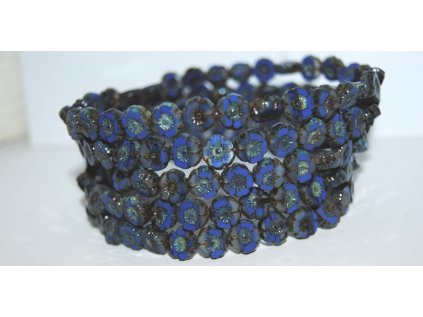 Hawaii flowers 8mm - Table cut beads