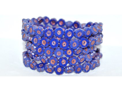 Hawaii flowers 8mm - Table cut beads