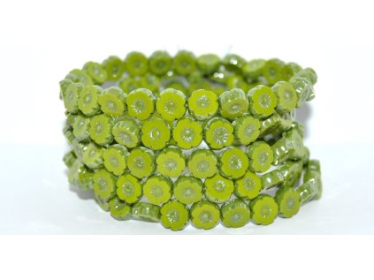 Hawaii flowers 8mm - Table cut beads