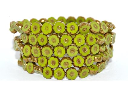 Hawaii flowers 8mm - Table cut beads