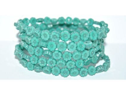 Hawaii flowers 8mm - Table cut beads