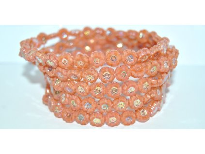 Hawaii flowers 8mm - Table cut beads