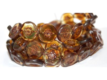 Table cut - Flowers 15mm