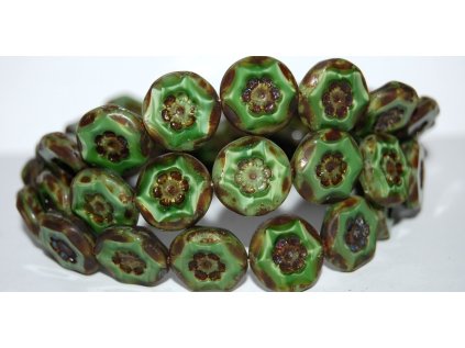 Ploškované - Kytky 15 mm