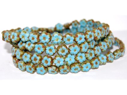 Flowers 10mm - Table cut beads