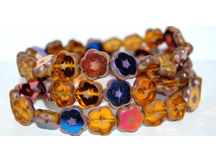 Flowers 14mm - Table cut beads