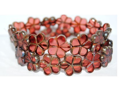 Flowers 17mm - Table cut beads