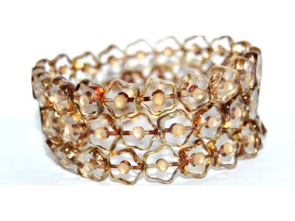 Flower with dot 11mm