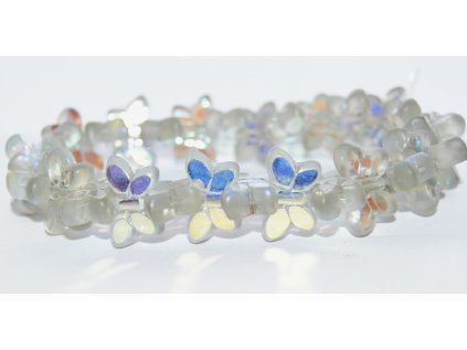 Butterfly - Table cut beads -20x12mm
