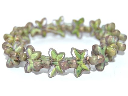 Butterfly - Table cut beads -20x12mm