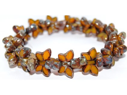 Butterfly - Table cut beads -20x12mm