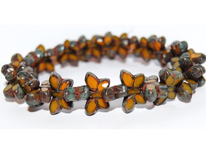 Butterfly - Table cut beads -20x12mm