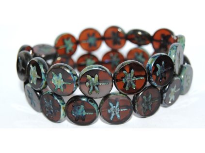 The Dragonfly - 17mm - Table cut bead