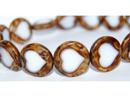 Table cut - Hearts 21mm