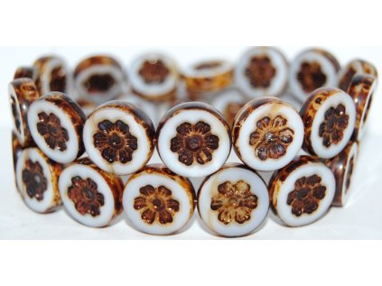 Table Cut Beads - Flower 16mm