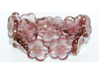 Table cut beads-Hibiscus 20mm