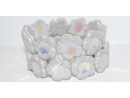 Table cut beads-Hibiscus 20mm