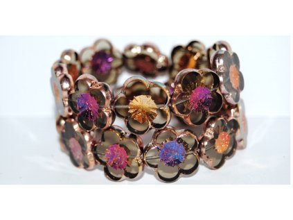 Table cut beads-Hibiscus 20mm