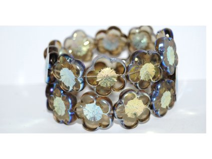 Table cut beads-Hibiscus 20mm