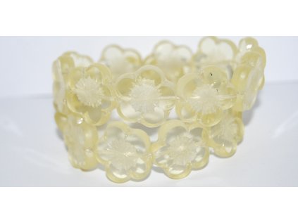 Table cut beads-Hibiscus 20mm