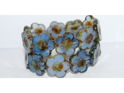 Table cut beads-Hibiscus 20mm