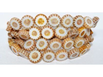 Table cut beads - Daisy 12mm