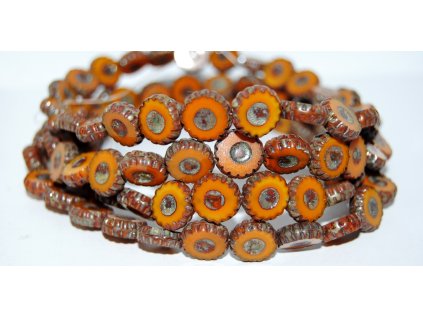 Table cut beads - Daisy 12mm