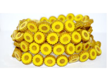 Table cut beads - Daisy 12mm