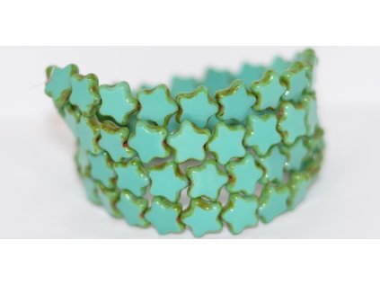 Table cut beads - Star -12mm