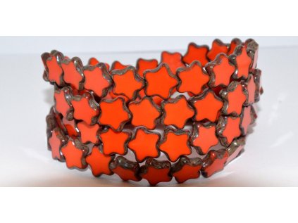 Table cut beads - Star -12mm