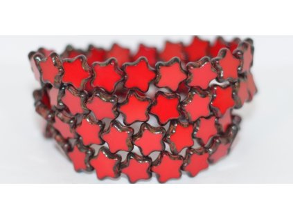 Table cut beads - Star -12mm