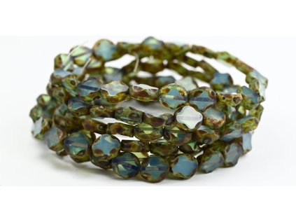 Table cut beads 9x8mm