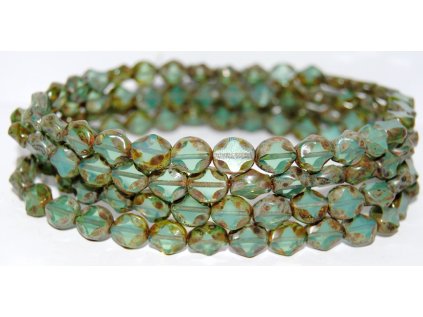 Table cut beads 9x8mm