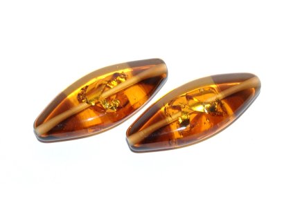 Lamp Beads - Oval 33x15mm