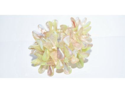 Pressed beads -ears- 18x9mm