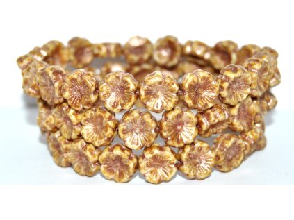 Hawaii flowers - 14mmWOOD IMITATION