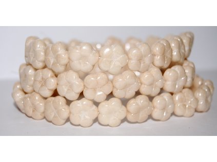 Kytky 14 mm - Mačkané perle