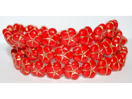 Flowers 14mm - Pressed beads