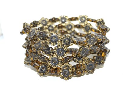 Flowers 14mm - Pressed beads