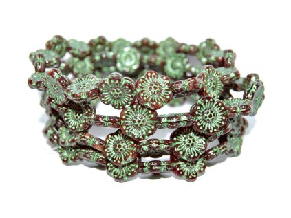 Flowers 14mm - Pressed beads