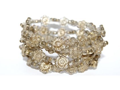 Flowers 14mm - Pressed beads