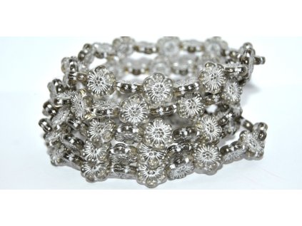 Flowers 14mm - Pressed beads