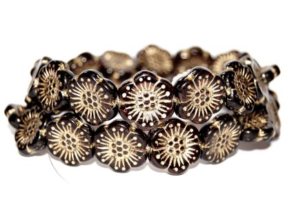 Flowers - 18mm - Pressed beads