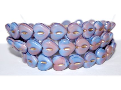 Hearts - 14x14mm - Pressed beads