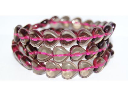 Hearts - 14x14mm - Pressed beads